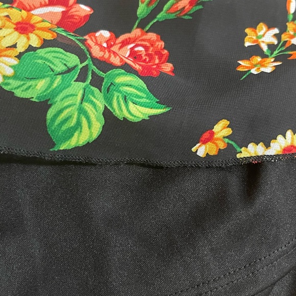 LuLaRoe Floral Print Maxi Skirt - Picture 8 of 13